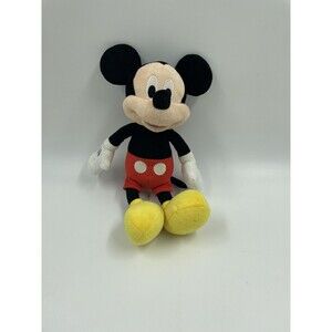 Mickey Mouse 10 inch Plush Stuffed Animal Toy Disney musical (working)  O-07